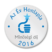 Év Honlapja 2016 - Minőségi díj